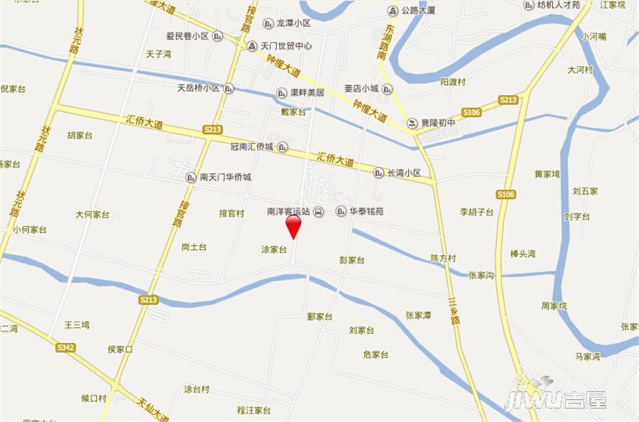 华泰丽晶位置交通图1